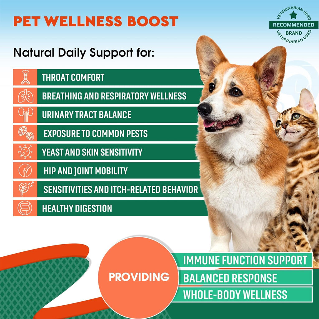 Beloved Pets Natural Herbiotic Liquid Urinary Supplement for Dogs & Cats, 60-mL