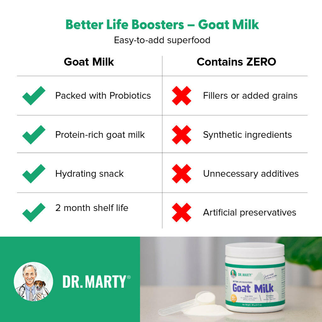 Dr. Marty Better Life Booster Goat Milk Blend, 3.17 oz