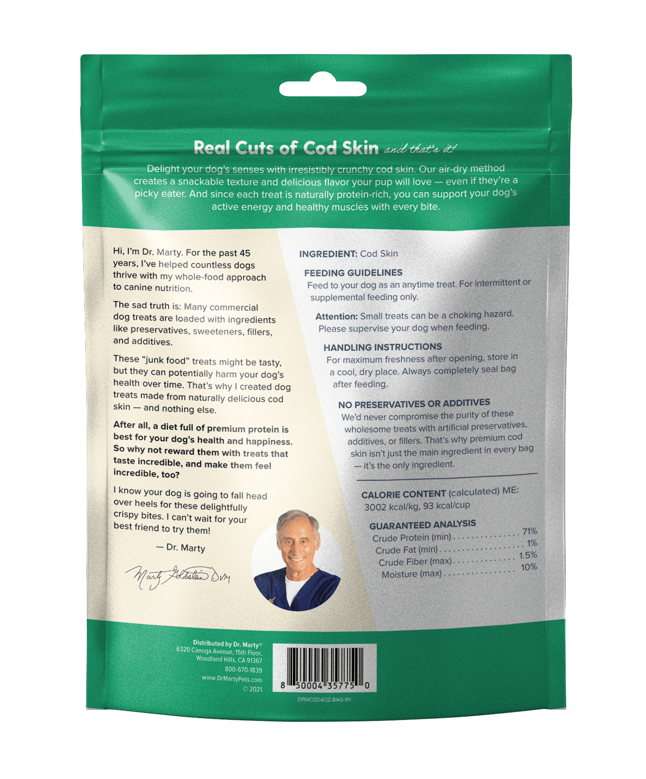 Dr. Marty Freeze Dried Raw Dog Treat Bundle - Beef Liver, Cod Skin, and Pork Liver