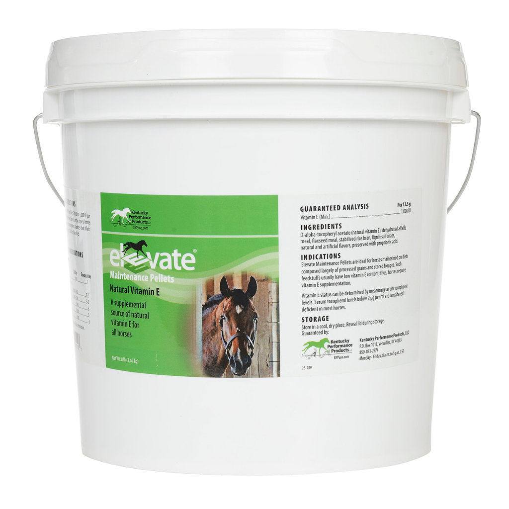 Elevate Maintenance Pellets Natural Vitamin E for Horses
