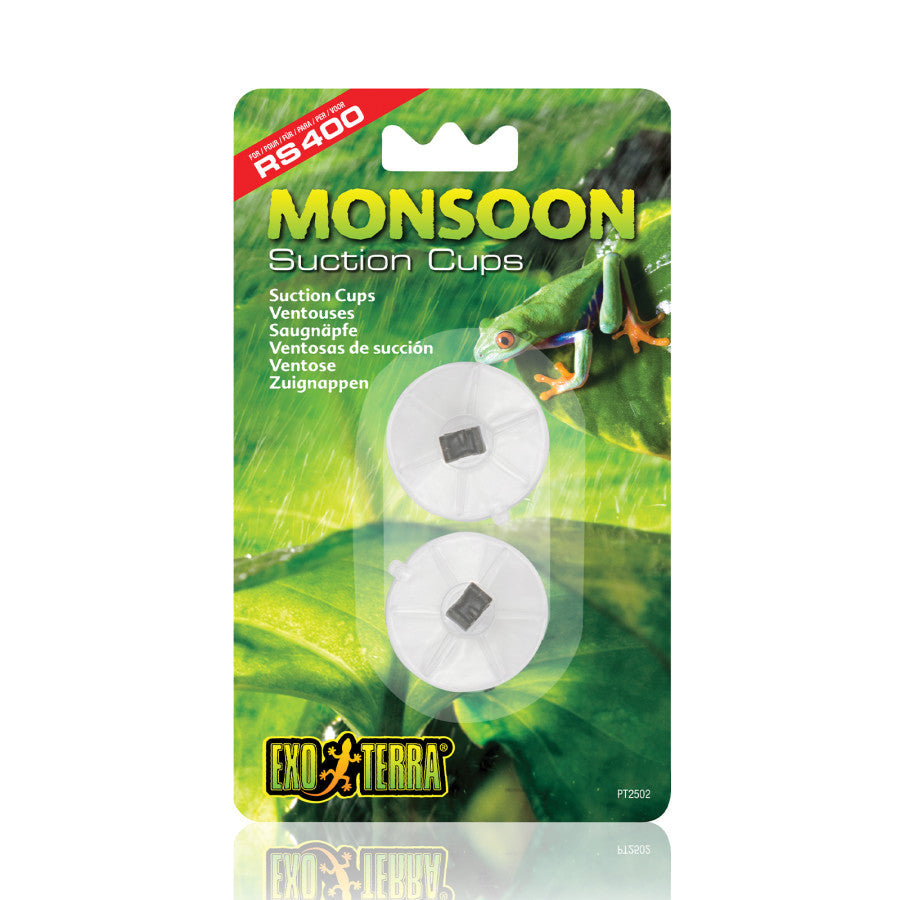 Exo Terra Monsoon Suction Cups, 2-pack