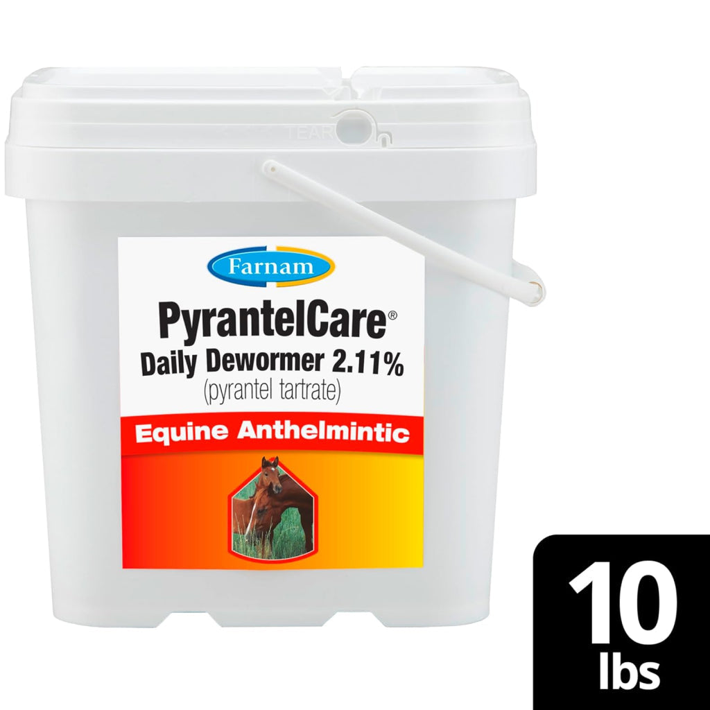 Farnam PyrantelCare Daily Dewormer Pellets for Horses (10 lb)