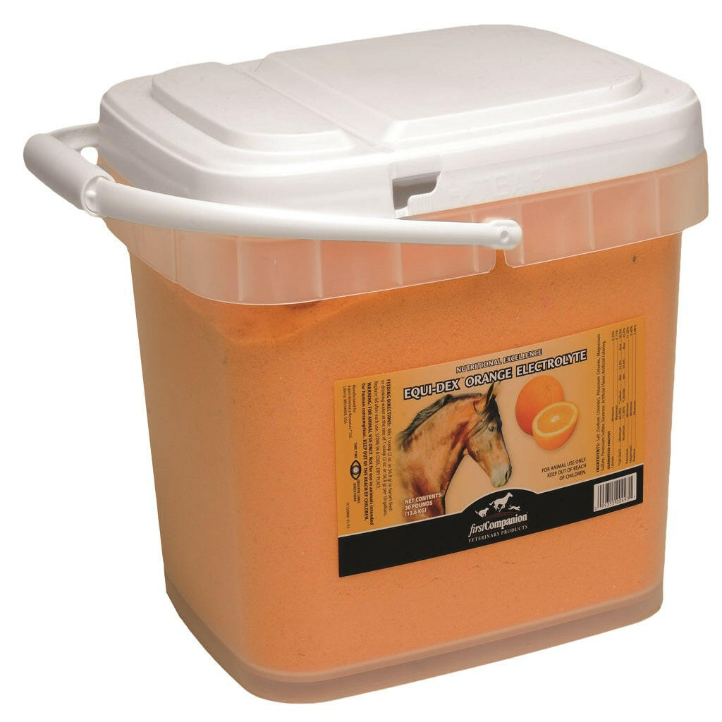First Companion Equi-Dex Orange Flavor Electrolyte for Horse Supplement