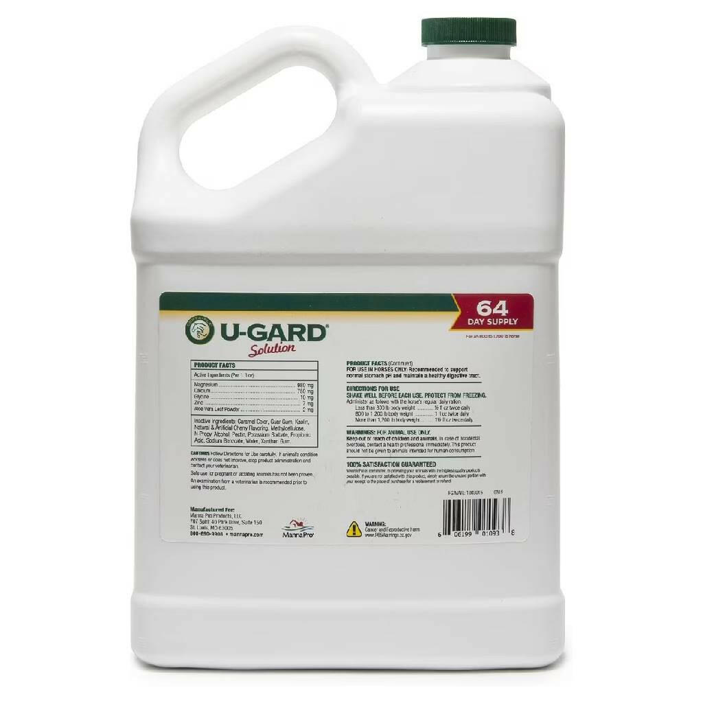 U-Gard Gastric Support Solution for Horses (gallon, 32 days)