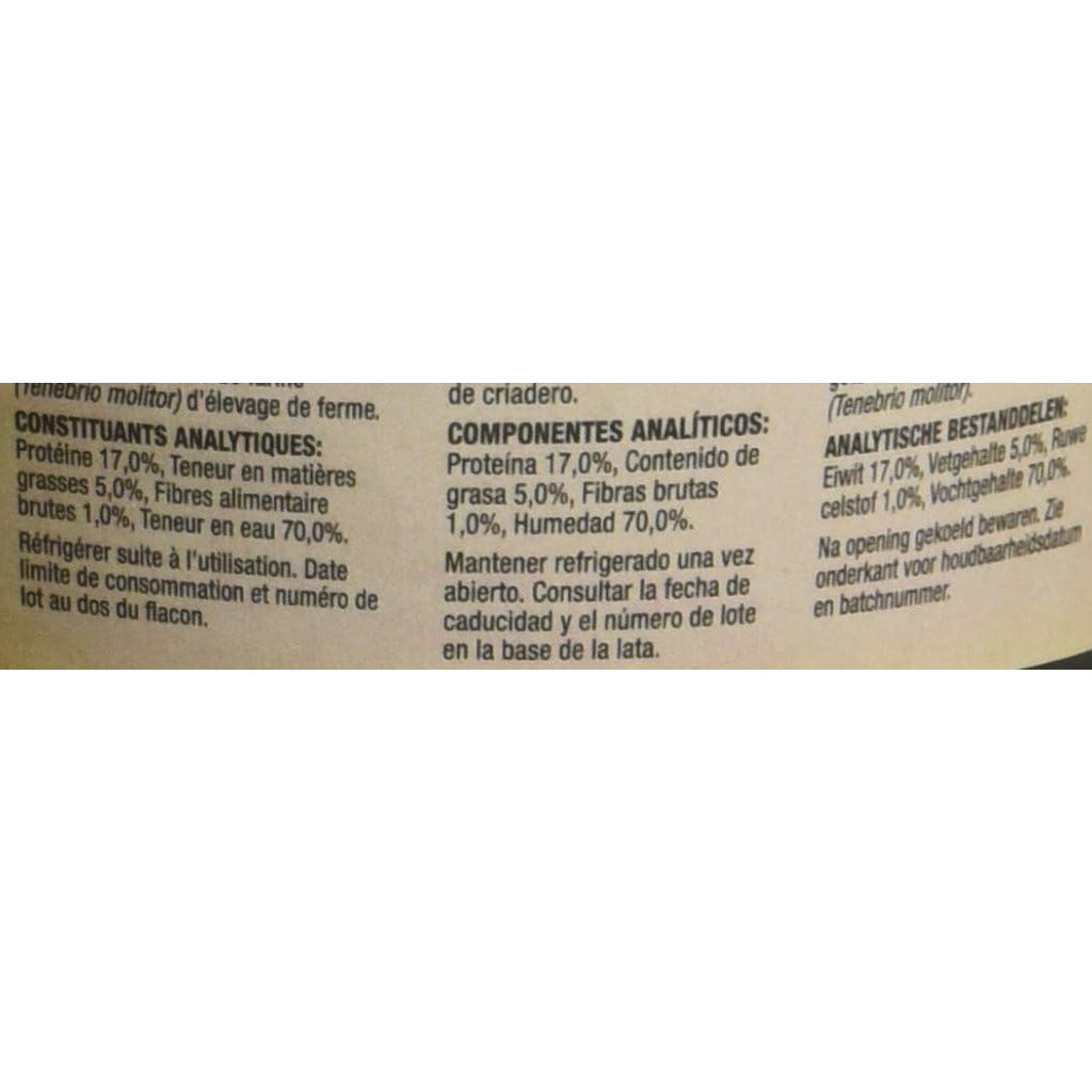 Zoo Med Can O' Mini Mealies Reptile & Bird Food & Treat (1.2 oz)