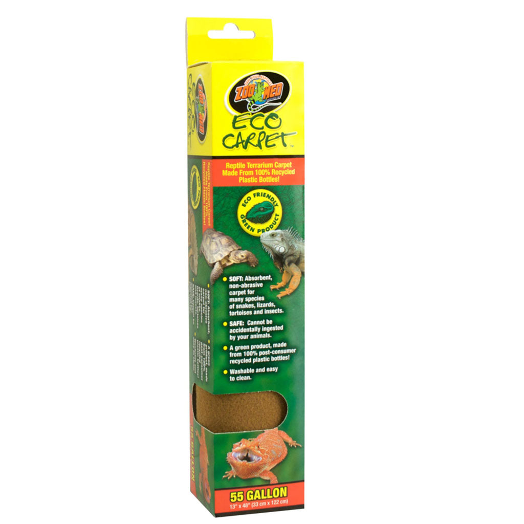 Zoo Med Eco Carpet Reptile Terrarium Carpet, Green