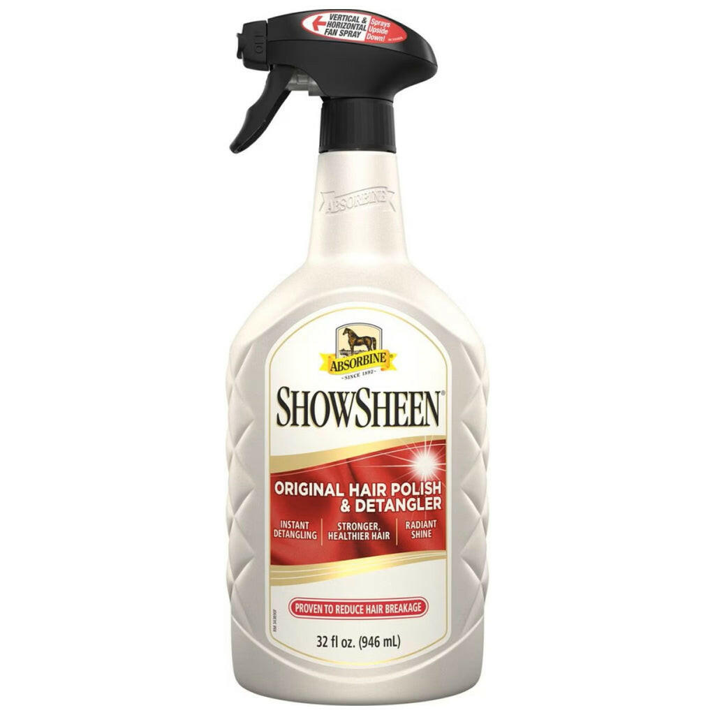 Absorbine Showsheen Hair Polish & Detangler Spray for Horses