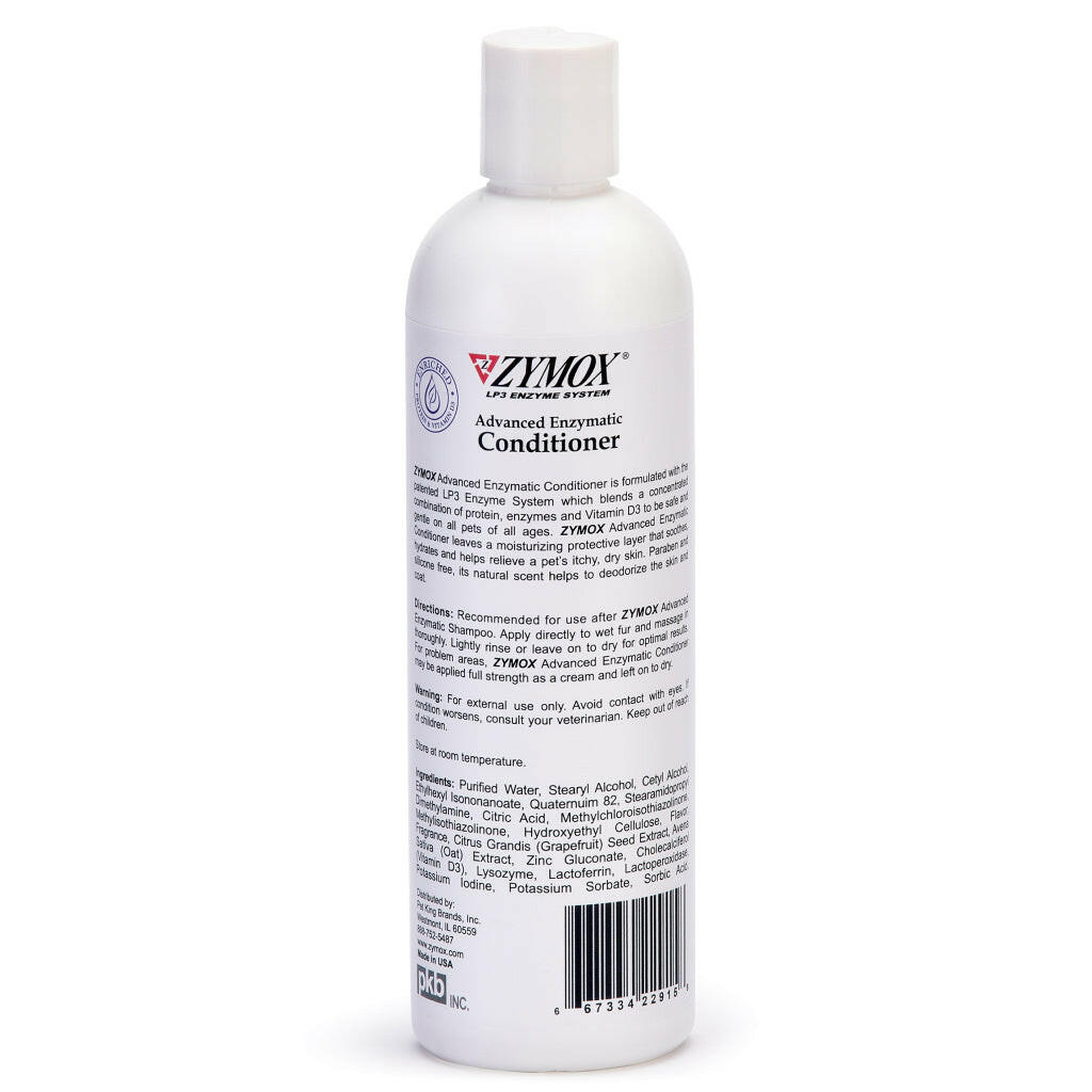 Zymox Advanced Enzymatic Oatmeal Cat & Dog Conditioner