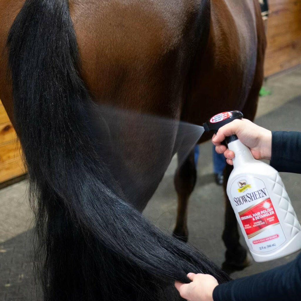 Absorbine Showsheen Hair Polish & Detangler Spray for Horses