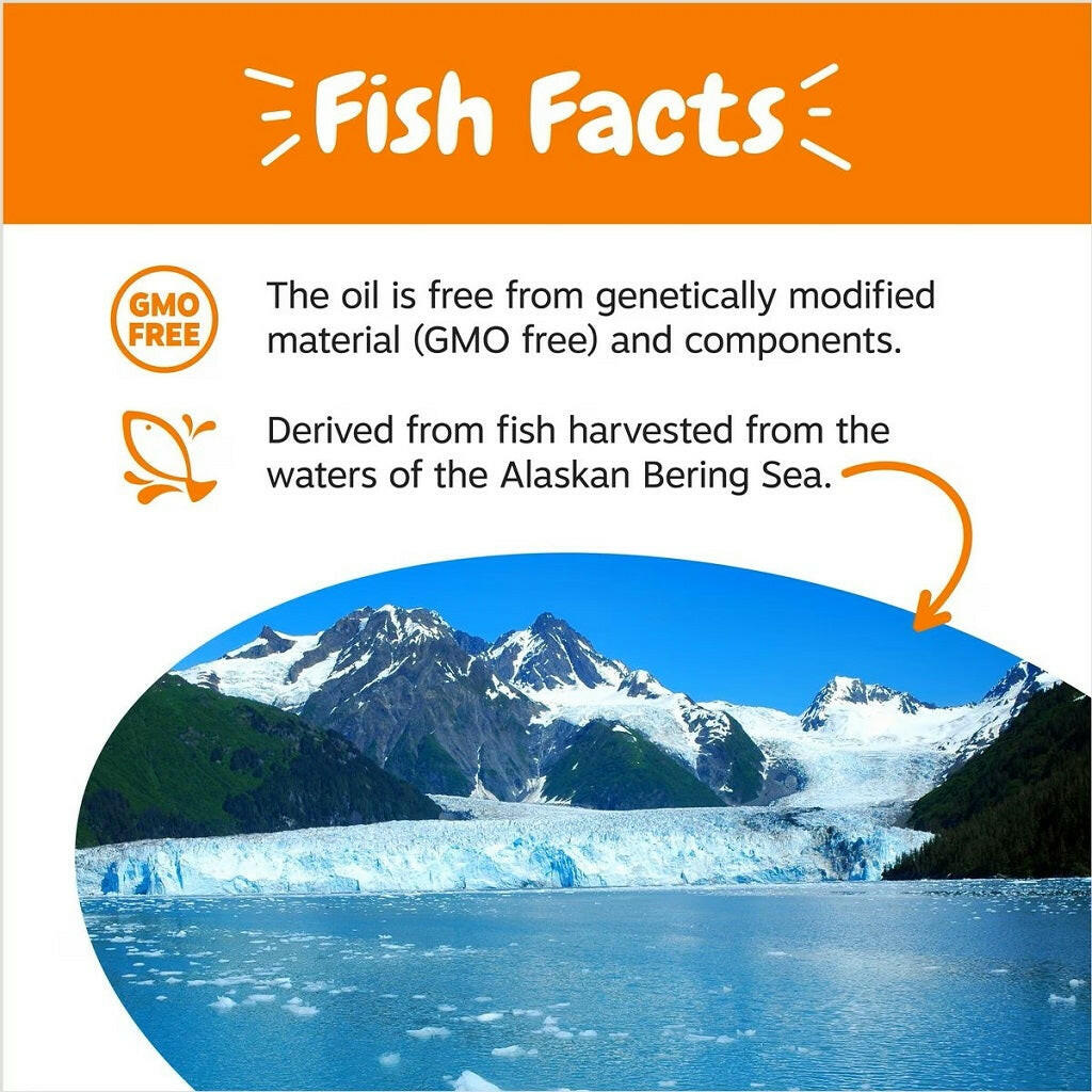 Zesty Paws Wild Alaskan Salmon Oil for Dogs (8.5 oz)