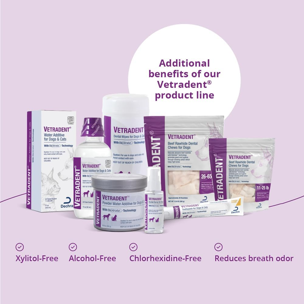 VETRADENT Dental Wipes (60 ct)