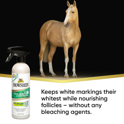 Absorbine Showsheen Stain Remover & Whitener Spray for Horses (20 oz)