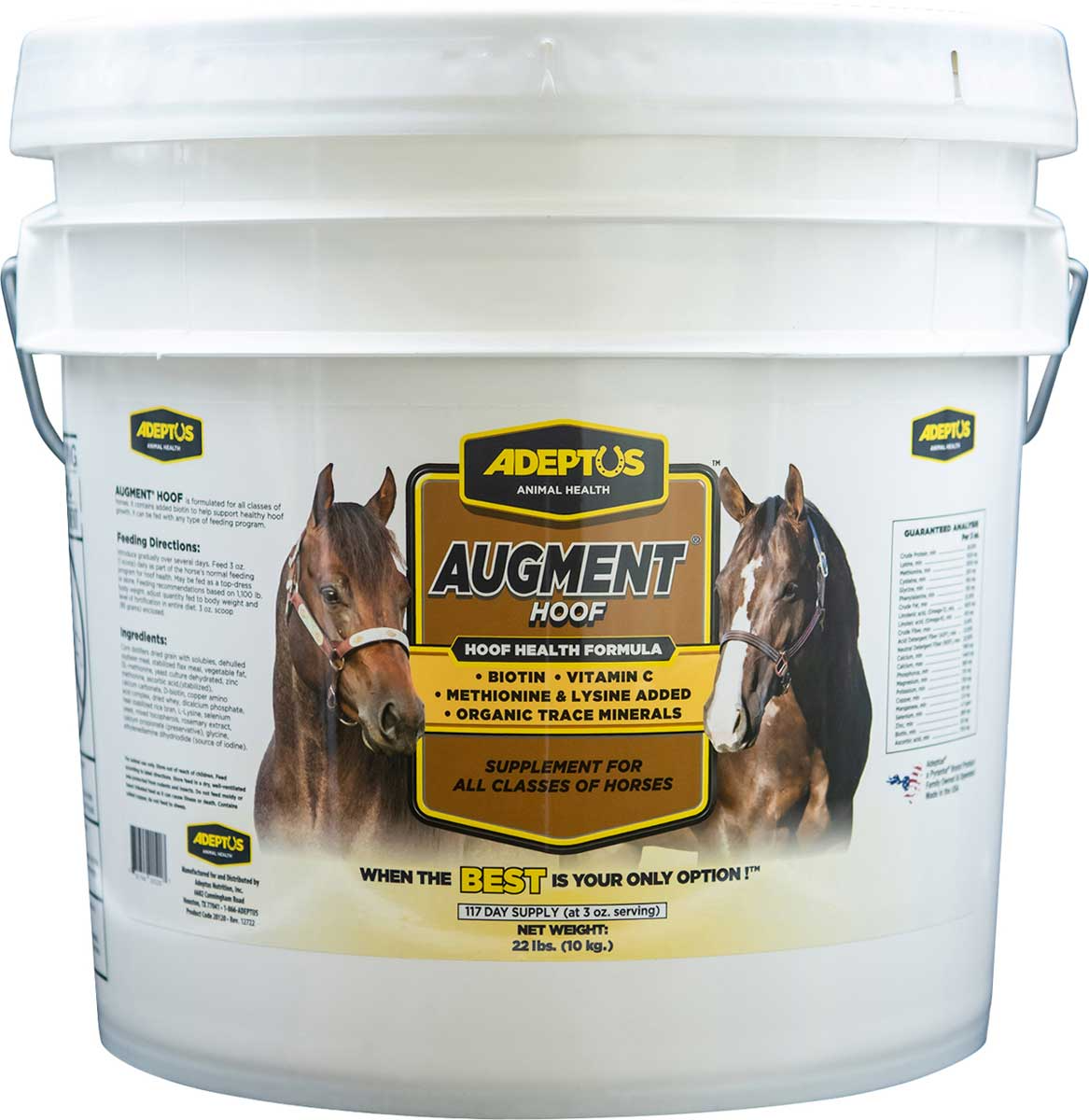 Adeptus Augment Hoof Nutrients Supplement for Horses