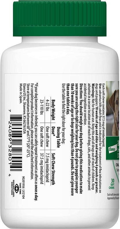 Advantus Oral Flea Treatment (23-110 lbs)