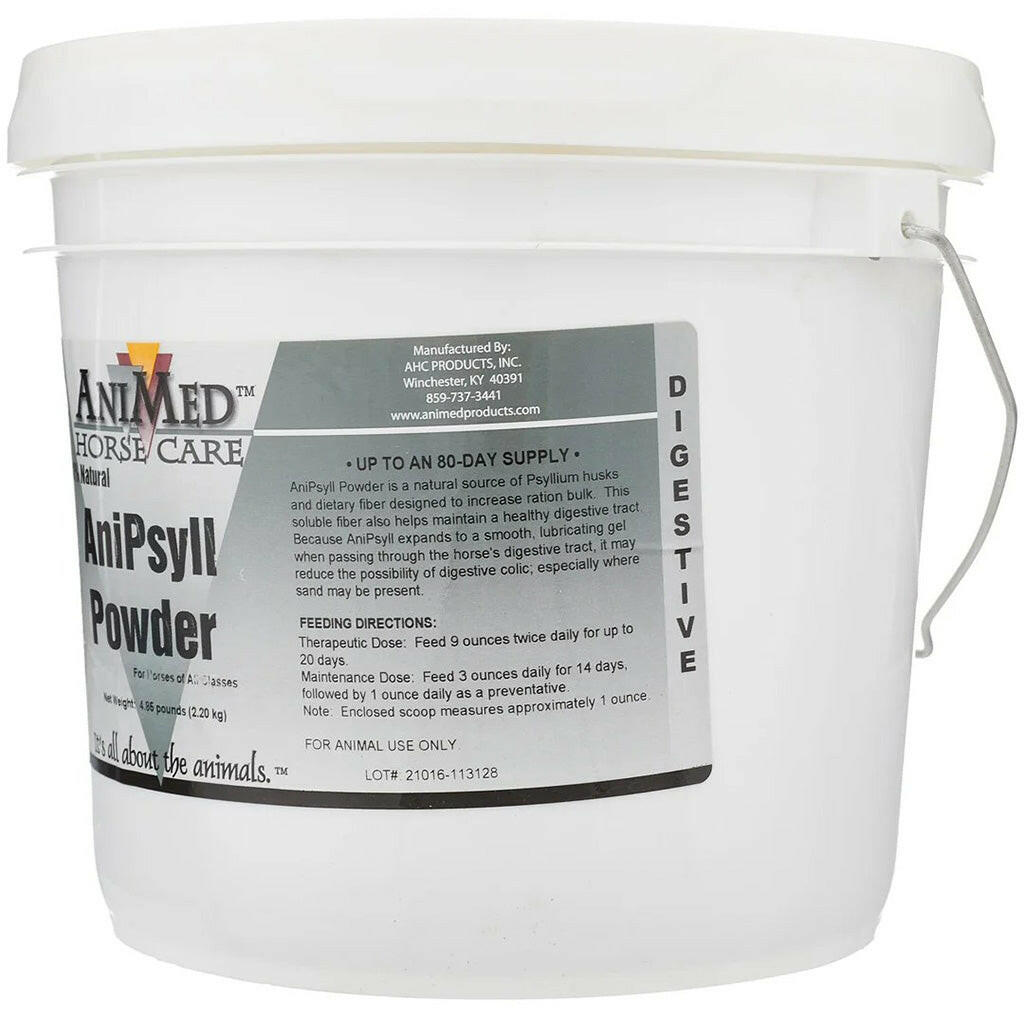 AniMed Psyllium Powder Supplement For Horses