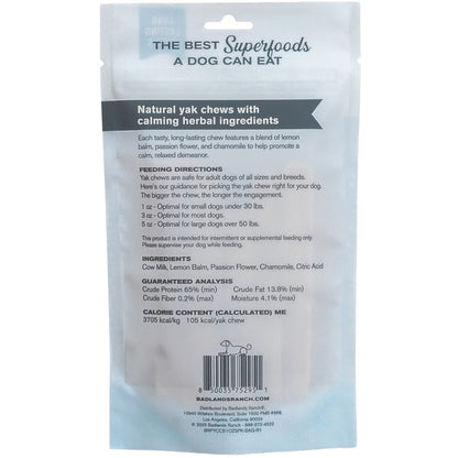 Badlands Ranch Superchew Calming Formula Dog Chews, Small, 1-oz