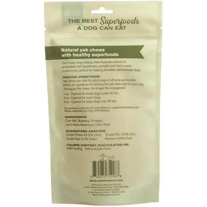 Badlands Ranch Superchew Superfood Formula Dog Chews, Medium, 3-oz