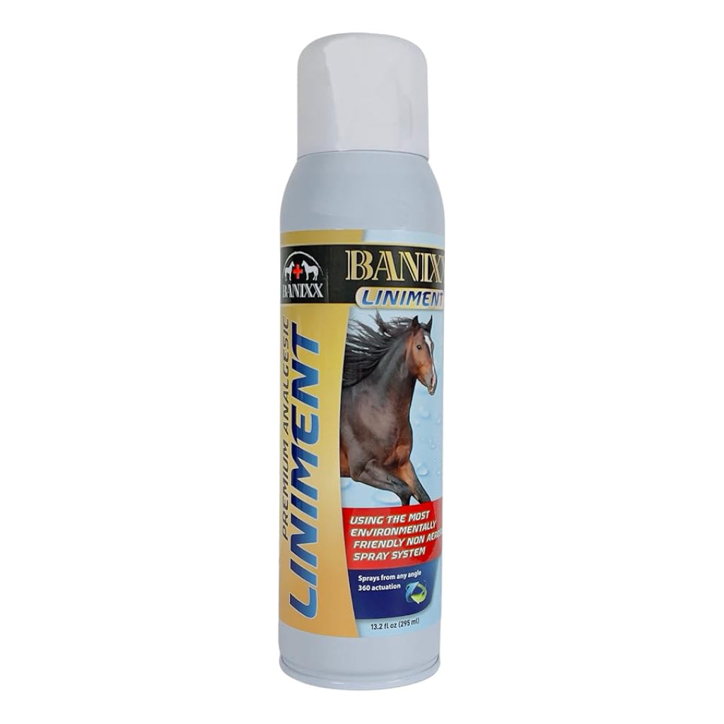 Banixx Premium Analgesic Liniment Spray for Horses (13.2 oz)