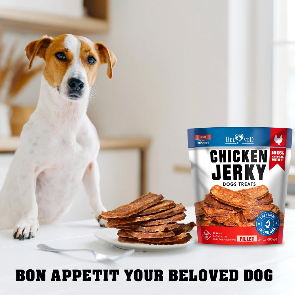 Beloved Pets Chicken Jerky Fillet Dog Treats, 1.5-lb