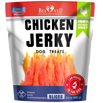Beloved Pets Chicken Jerky Slices Dog Treats, 1.5-lb