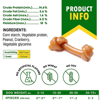 Beloved Pets Peanut Bones with Cranberry Dog Treats, 10.6-oz