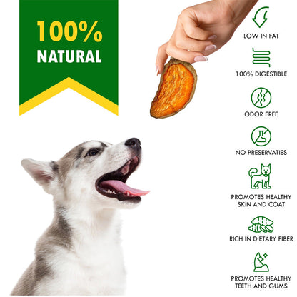 Beloved Pets Sweet Potato Chews Dog Treats, 10-oz