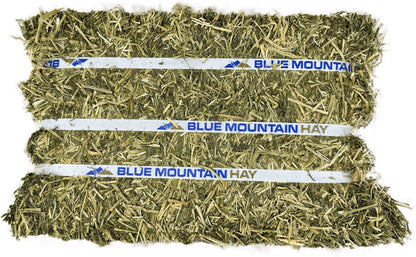 Blue Mountain Hay High-Altitude Alfalfa Hay Easy Flake Box Horse Feed, 50-lb