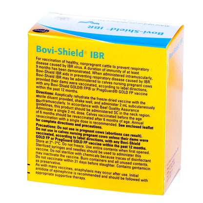 Bovi-Shield IBR Cattle Vaccine, 50 Doses