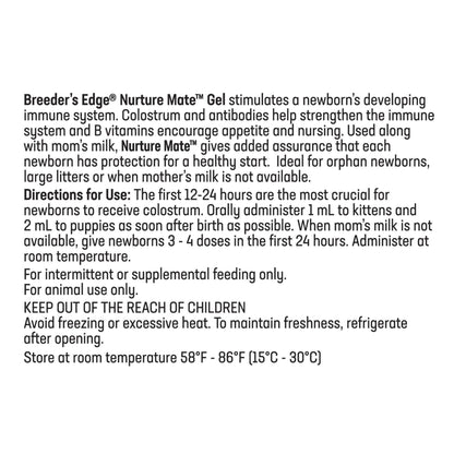 Breeder's Edge Nurture Mate for Puppies & Kittens 30 ml