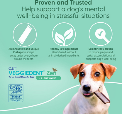 C.E.T. VeggieDent Zen for Large Dogs Over 66 lbs