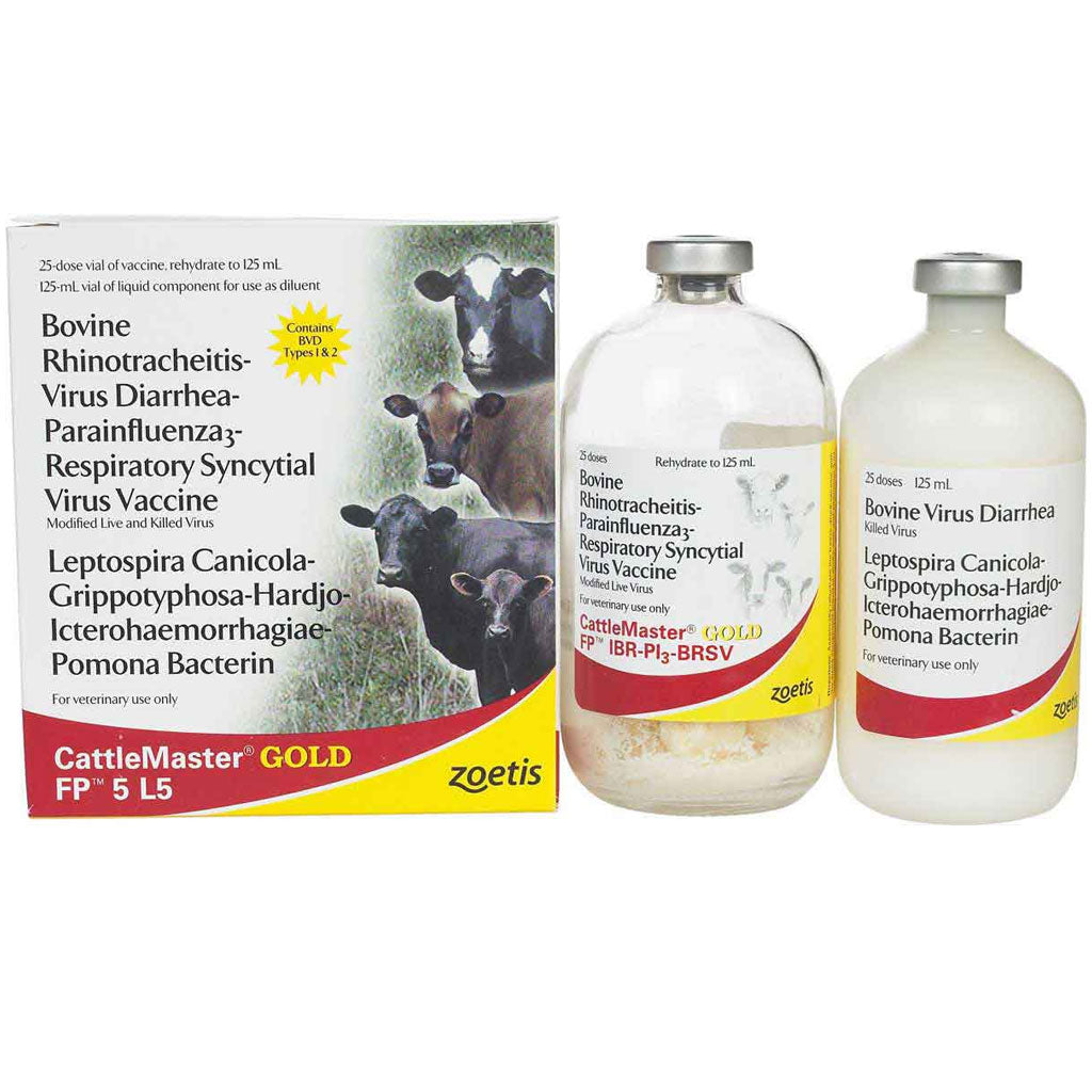 CattleMaster Gold FP 5 L5 Cattle Vaccine