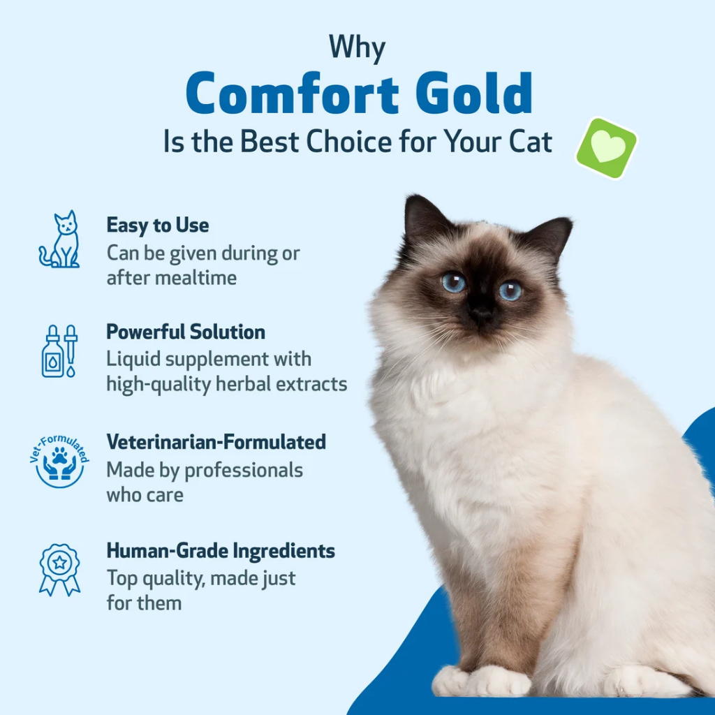 Comfort Gold for Occasional Physical Discomfort in Cats