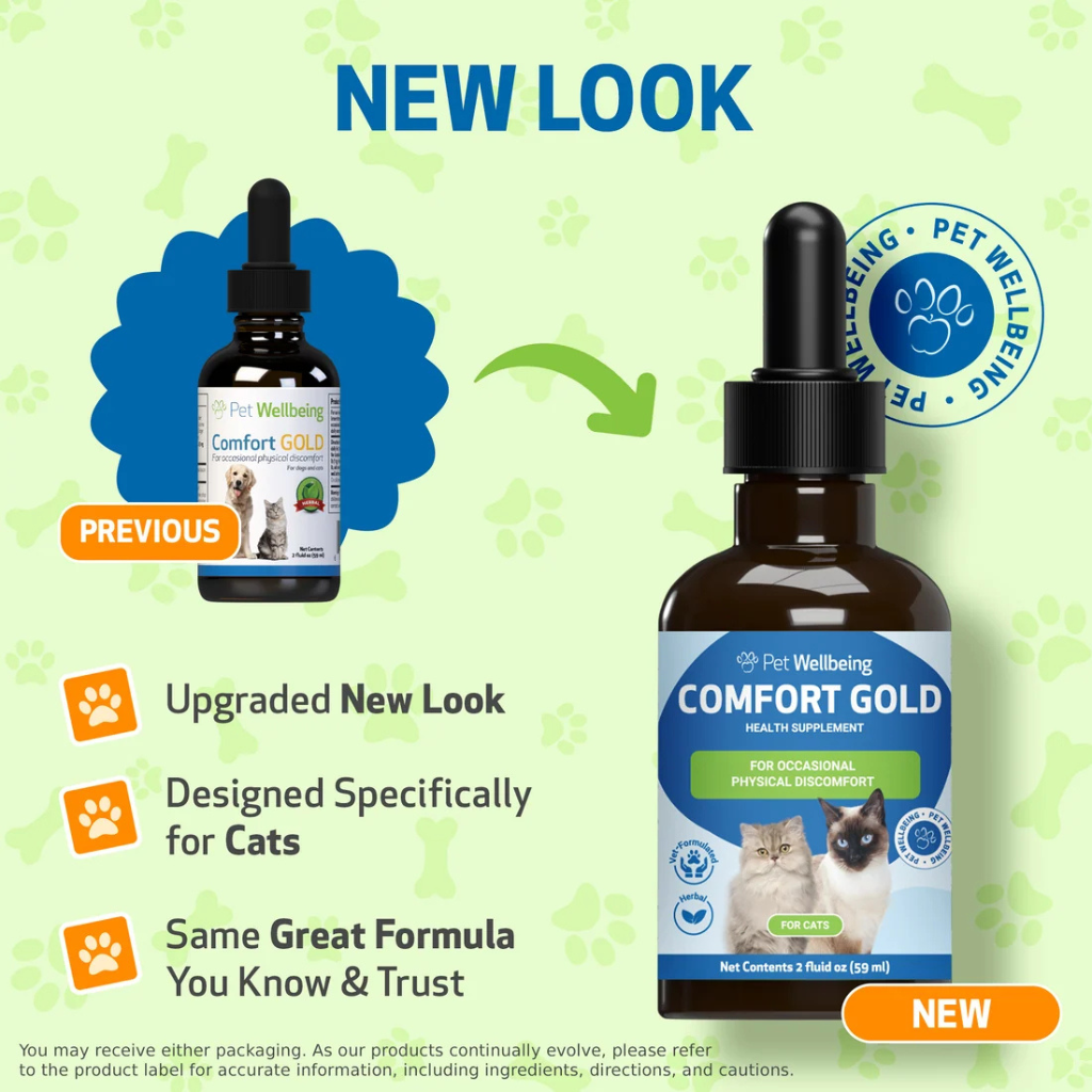 Comfort Gold for Occasional Physical Discomfort in Cats