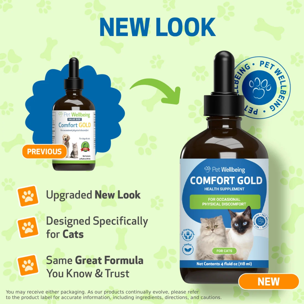 Comfort Gold for Occasional Physical Discomfort in Cats