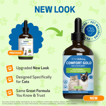 Comfort Gold for Occasional Physical Discomfort in Cats