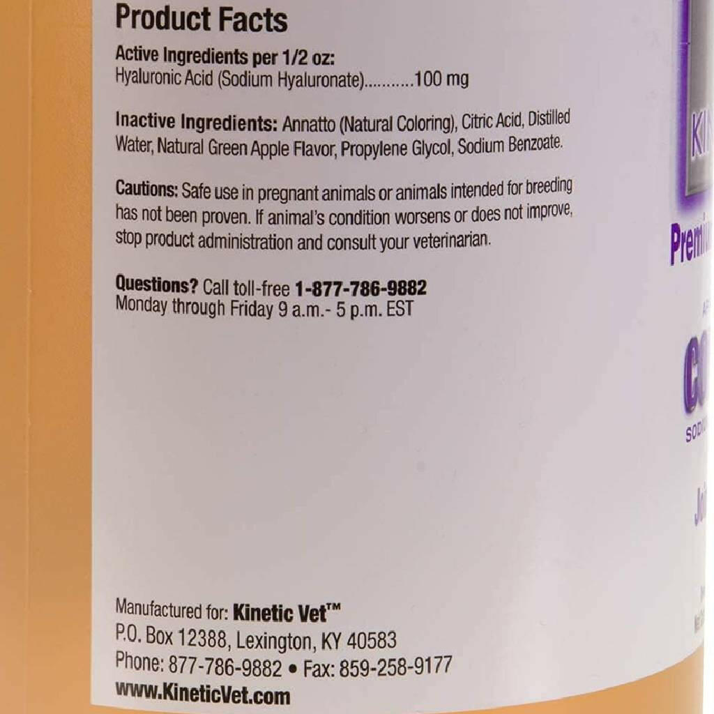 Conquer Equine Liquid Joint Supplement Oral Hyaluronic Acid for Horses