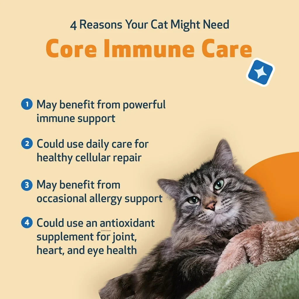 CORE IMMUNE CARE Daily Antioxidant and Nutritional Supplement for Dogs and Cats (3.7 oz)