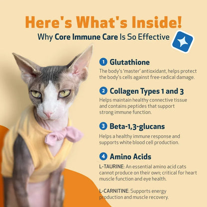 CORE IMMUNE CARE Daily Antioxidant and Nutritional Supplement for Dogs and Cats (3.7 oz)