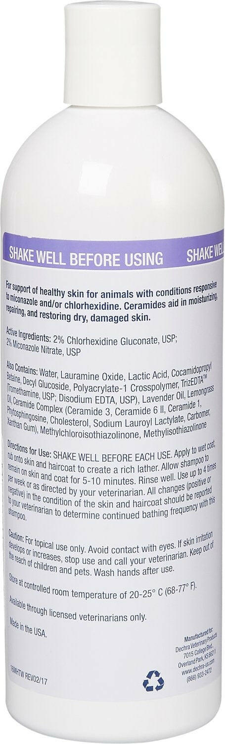 Dechra MiconaHex +Triz Antimicrobial Shampoo for Dogs, Cats & Horses