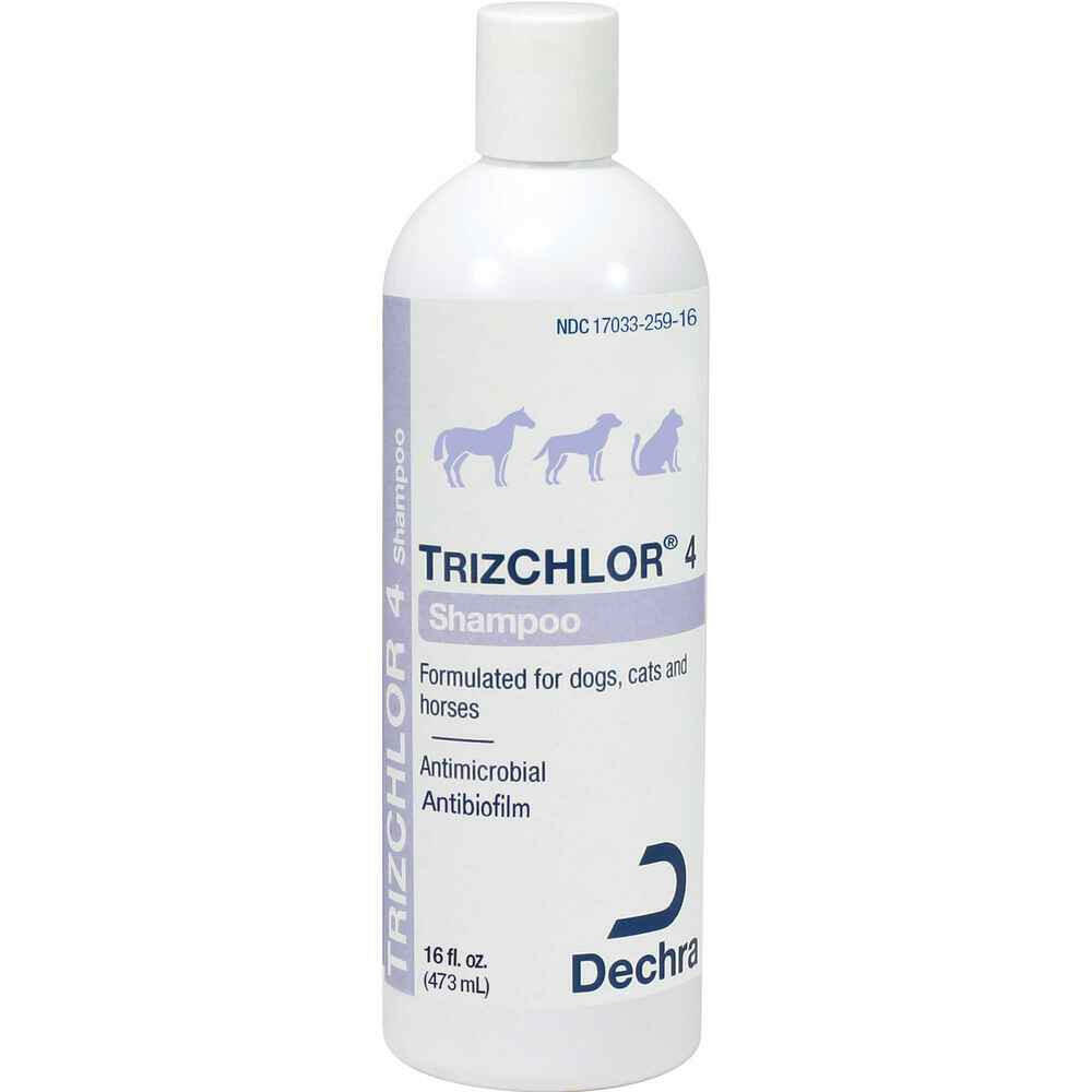 Dechra TrizChlor 4 Antibacterial Shampoo for Dogs, Cats & Horses
