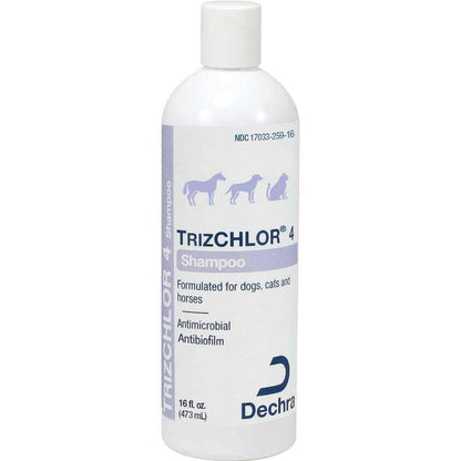 Dechra TrizChlor 4 Antibacterial Shampoo for Dogs, Cats & Horses