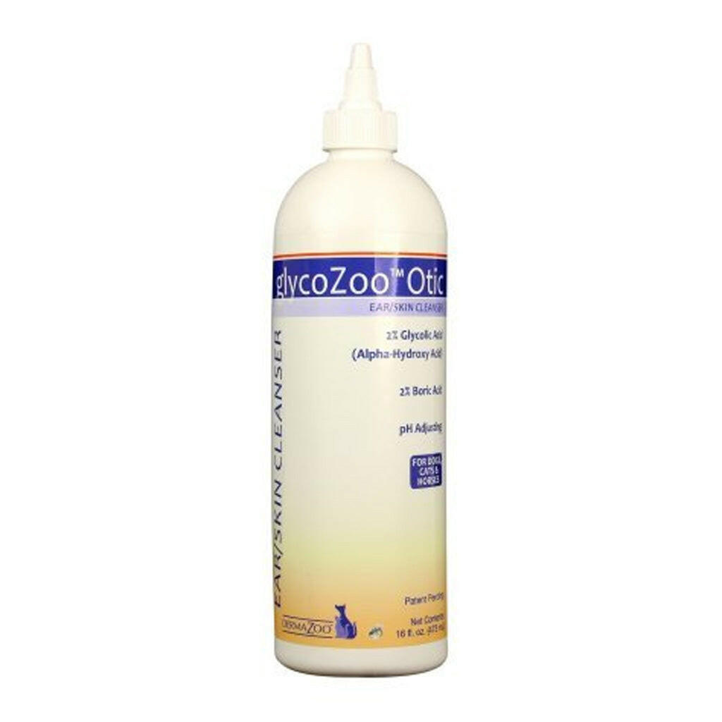 DermaZoo GlycoZoo Otic Ear & Skin Cleanser For Dogs, Cats & Horses