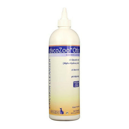 DermaZoo GlycoZoo Otic Ear & Skin Cleanser For Dogs, Cats & Horses