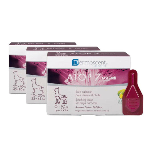 Dermoscent Atop-7 SpotOn for Medium Dogs 22-45 lbs. (4 count)