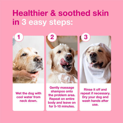 Douxo S3 CALM Soothing Itchy, Hydrated Skin Dog & Cat Shampoo