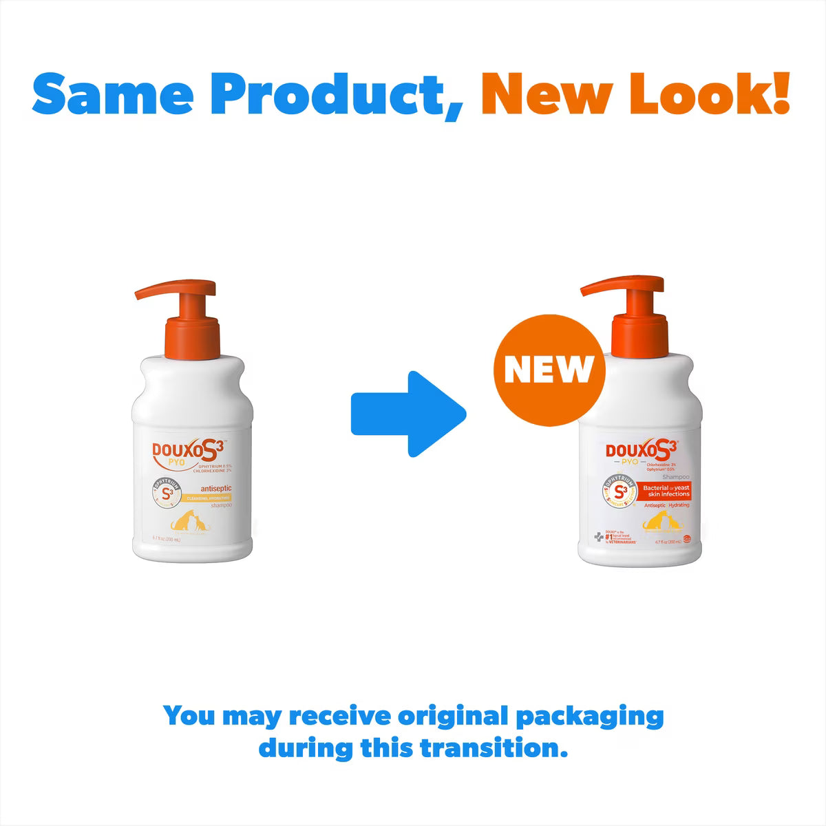 Douxo S3 PYO Antiseptic Antifungal Chlorhexidine Dog & Cat Shampoo