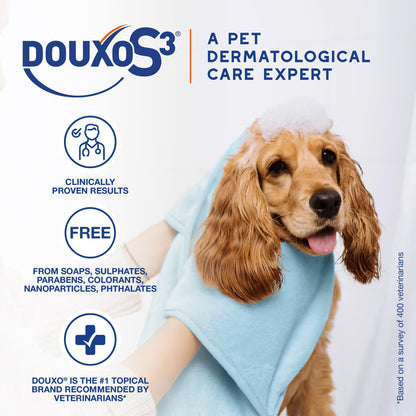 Douxo S3 PYO Antiseptic Antifungal Chlorhexidine Dog Mousse (5.1 oz)