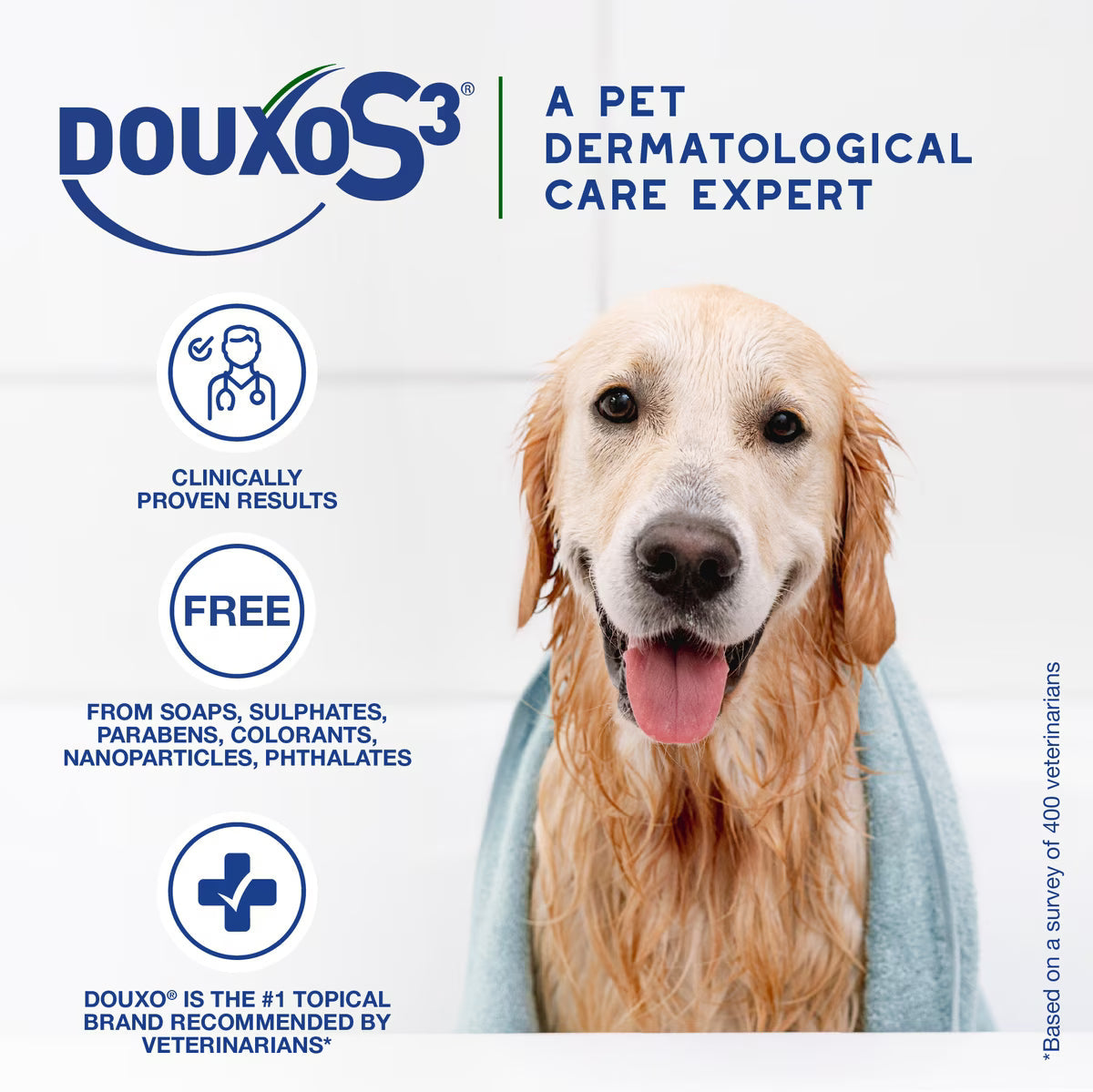 Douxo S3 SEB Odor-Control Seboregulating Dog & Cat Mousse (5.1 oz)