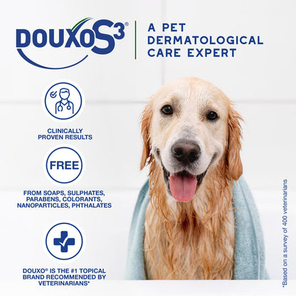 Douxo S3 SEB Odor-Control Seboregulating Dog & Cat Shampoo