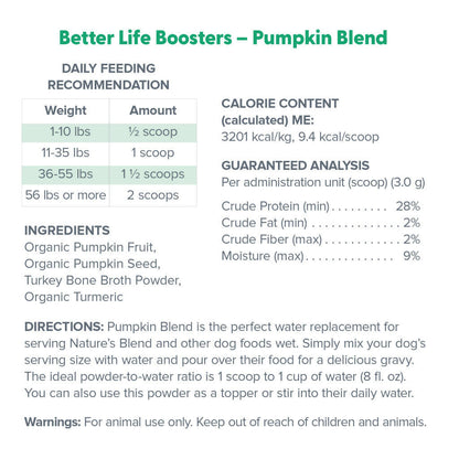 Dr. Marty Better Life Booster Pumpkin Blend, 3.17 oz